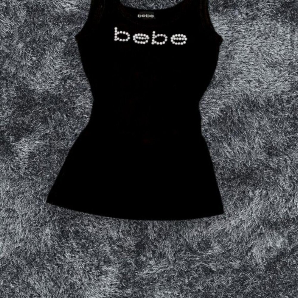 Y2K bebe black tank top - Picture 3 of 4
